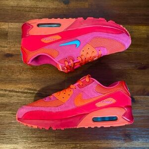 Nike Air Max 90 Alchemy Pink Cosmic Cactus Fire Red - Size 10 RARE Jewel Jordan